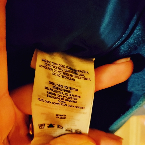 NWT Columbia Lake 22 Hybrid Down Jacket in Blue - Picture 7 of 10